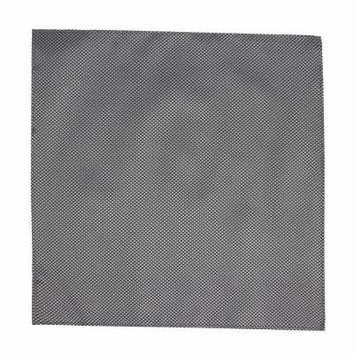CF-02 Graues Polyester-Jacquard-Einstecktuch