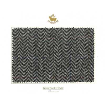 1676 Fukaki-Gewebe, Hergestellt In Japan, Guanako-Mischgewebe Aus Kaschmir[Textil] FUKAKI Unterfoto