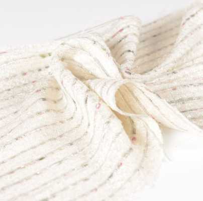 Z7544 LINTON Linton Tweed Hergestellt In England Textil Weiß X Rosa X Grau LINTON Sub-Foto