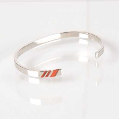 BR-2 Hergestellt in Japan Armband Regimental Roter Achat