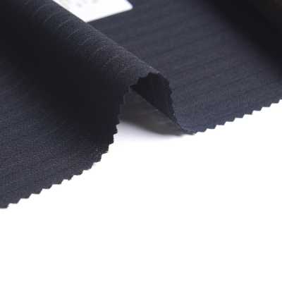 JMD10076 Activa Collection Natürliches Stretch-Textil, Knitterfrei, Schattenstreifen Marineblau Miyuki-Keori (Miyuki) Sub-Foto