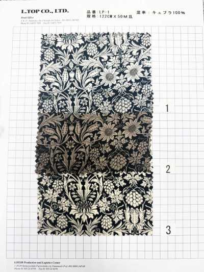 LP-1 Mortimer Mortimer Cupro Liberty Print Futter