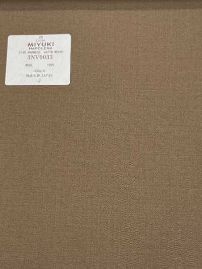 3NV0033 MIYUKI Standardkollektion ETERNALS Fünfbindiger Atlas Braun Uni