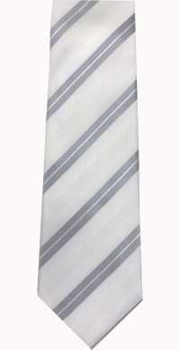 NE-404 Gewebte Krawatte Mit Weißen Streifen Von Nishijin[Formelle Accessoires] Yamamoto(EXCY) Sub-Foto