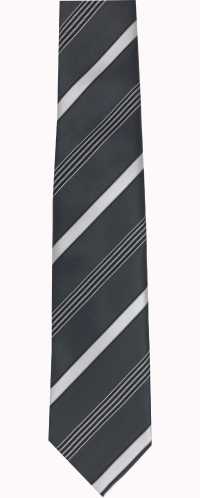 NE-405 Gewebte Krawatte Mit Schwarzen Streifen Von Nishijin[Formelle Accessoires] Yamamoto(EXCY) Sub-Foto