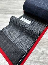 4MN1551 VARAIETES 3PLY GLEN CHECK MITTELGRAU[Textil] Miyuki-Keori (Miyuki) Sub-Foto