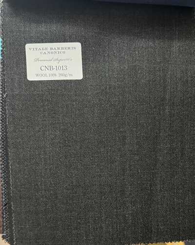 CNB1013 CANONICO Staple Super110's PERENNIAL Dunkelgrau uni