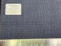 14CN-1506 CANONICO TROPICAL CHINE‘ Blaues Glencheckmuster[Textil] CANONICO Sub-Foto