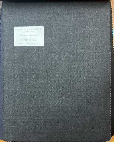 CNB0003 CANONICO Staple Super150's REVENGE Dunkelgrau Uni