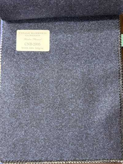 CNB2005 CANONICO Standard Wollflanell, einfarbig blau
