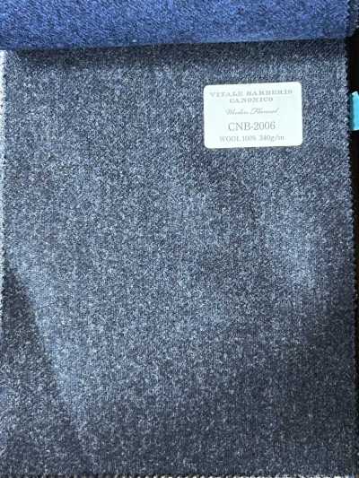 CNB2006 CANONICO Standard-Wollflanell Dunkelmarine uni