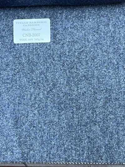 CNB2007 CANONICO Standard Wollflanell Blau-Grau Uni