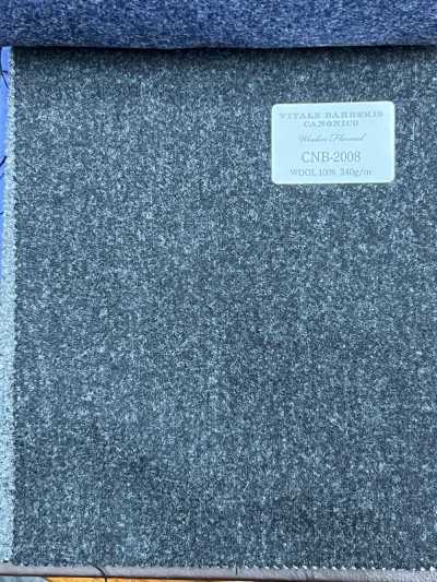 CNB2008 CANONICO Klassischer Wollflanell Dunkelgrau Uni