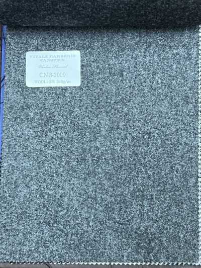 CNB2009 CANONICO Klassischer Wollflanell Grau Uni