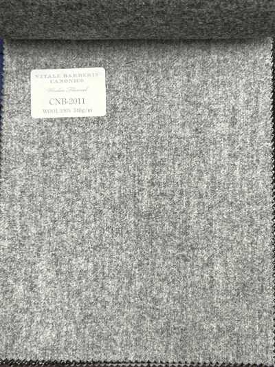 CNB2011 CANONICO (Canonico) Standard-Wollflanell, Hellgrau, Uni