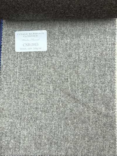 CNB2015 CANONICO Klassischer Wollflanell Beige einfarbig