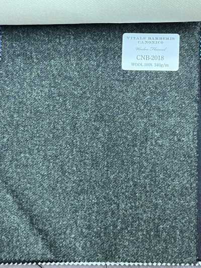 CNB2018 CANONICO Standard Wollflanell Einfarbig Dunkelgrau