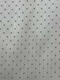 AI-11 Seidenjacquard Tupfenmuster Silber [Outlet][Textil] Yamamoto(EXCY) Sub-Foto