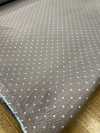 AI-13 Seidenjacquard Tupfenmuster Braun [Outlet]
