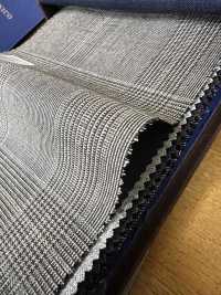 14CN1554 CANONICO 21μ RUSTIC TROPICAL Glencheck Braun[Textil] CANONICO Sub-Foto