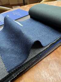 14CN1573 CANONICO LI/60 W/40 Blau Fischgrät[Textil] CANONICO Sub-Foto