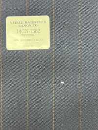 14CN1582 CANONICO Super150‘ Single Thread REVENGE „Dark Navy Stripe“[Textil] CANONICO Sub-Foto