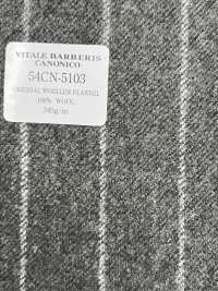 54CN5103 CANONICO ORIGINAL WOLLFLANELL Streifen Grau[Textil] CANONICO Sub-Foto