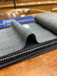 54CN5116 CANONICO TRADITIONAL WORSTED 21μ Prince Of Wales Check Grau[Textil] CANONICO Sub-Foto