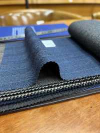 54CN5119 CANONICO TRADITIONAL WORSTED 21μ Abwechselnd Gestreift Blau[Textil] CANONICO Sub-Foto