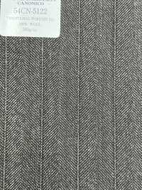 54CN5122 CANONICO TRADITIONAL WORSTED 21μ Braun Fischgrät[Textil] CANONICO Sub-Foto