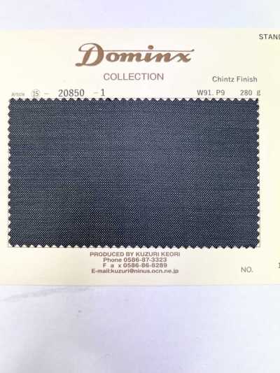 20850 Chintz-Finish DOMINX (Dominkusu) Standard-Kollektion Strapazierfähig Glänzend Grau Dunkelgrau