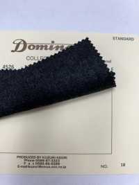 4526 Vintage Flanell DOMINX Standard Kollektion 6 Farben Schwarz Dunkelgrau Marine Braun Weiß[Textil] Katsuragi-Wolle (DOMINX) Sub-Foto