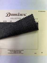 4526 Vintage Flanell DOMINX Standard Kollektion 6 Farben Schwarz Dunkelgrau Marine Braun Weiß[Textil] Katsuragi-Wolle (DOMINX) Sub-Foto