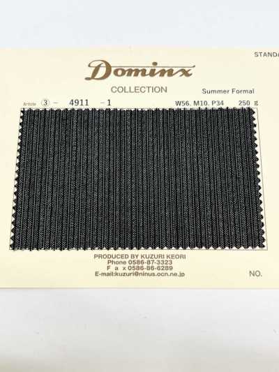 4911 Sommer Formal DOMINX Standard-Kollektion Cord in Grau