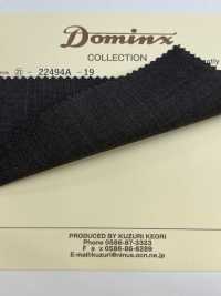22494A Sommerlicher Sanfter Stoff DOMINX Standardkollektion Hohe Kettdichte Natürlicher Stretch 5 Farben[Textil] Katsuragi-Wolle (DOMINX) Sub-Foto