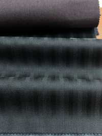 49578 SILK&WOOL Verwobener Chambray All Seasons Abwechselnde Streifen[Textil] Kunishima Co., Ltd. Sub-Foto