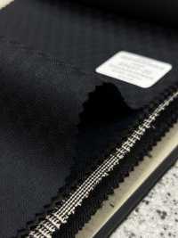 49457 LUSTRE Stretch Wolle Polyester Dobby Muster 3 Farbvarianten Block Check[Textil] Kunishima Co., Ltd. Sub-Foto