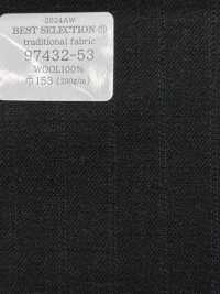 97432 TRADITIONAL FABRIC Anzüge, Multi-Material, Schwarz, Gestreift[Textil] Kunishima Co., Ltd. Sub-Foto