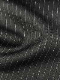 39409 FANCY WORSTED Knitterfreie Wolle Polyester Kreidestreifen[Textil] Kunishima Co., Ltd. Sub-Foto