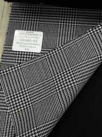 09440 FANCY WORSTED Knitterfreie Wolle Polyester Glencheck[Textil] Kunishima Co., Ltd. Sub-Foto