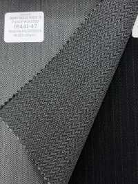 09441 FANCY WORSTED Knitterfreie Wolle Polyester Fischgrät[Textil] Kunishima Co., Ltd. Sub-Foto