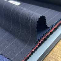 46432-26 25SS BEST SELECTION [N-STRETCH] N-STRETCH Dunkelmarine Abwechselnde Streifen[Textil] Kunishima Co., Ltd. Sub-Foto