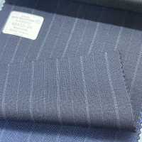 46432-26 25SS BEST SELECTION [N-STRETCH] N-STRETCH Dunkelmarine Abwechselnde Streifen[Textil] Kunishima Co., Ltd. Sub-Foto