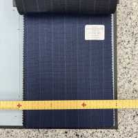 46432-40 25SS BEST SELECTION [N-STRETCH] N-STRETCH Marineblaue Abwechselnde Streifen[Textil] Kunishima Co., Ltd. Sub-Foto