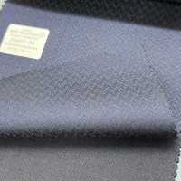 56465-38 25SS BESTE AUSWAHL [FANCY WORSTED] Fancy Worsted Chevron Dunkelblau[Textil] Kunishima Co., Ltd. Sub-Foto