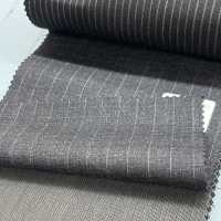 26402-47 25SS BEST SELECTION [traditioneller Stoff] Traditioneller Stoff Kreidestreifen Dunkelgrau[Textil] Kunishima Co., Ltd. Sub-Foto