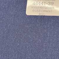 46441-39 25SS BESTE AUSWAHL [FANCY WORSTED] Fancy Worsted Kein Muster Marine[Textil] Kunishima Co., Ltd. Sub-Foto