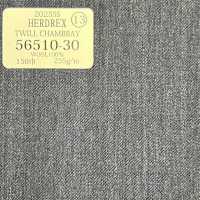 56510-30 25SSHERDREX [TWILL CHAMBRAY] Twill Chambray Ohne Muster Blau[Textil] Kunishima Co., Ltd. Sub-Foto