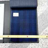 46552-44 25SS HERDREX [PROLIDO] Prolido Blaues Schottenkaro[Textil] Kunishima Co., Ltd. Sub-Foto