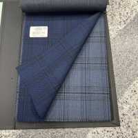 46552-44 25SS HERDREX [PROLIDO] Prolido Blaues Schottenkaro[Textil] Kunishima Co., Ltd. Sub-Foto